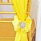 Decorative Accents 10 Pieces Satin Chair Sashes Canary Yellow Event Decor Accent 8"x108"